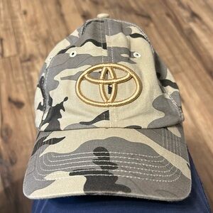 New Adjustable Toyota Camouflage Ball Cap